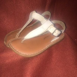 SaltWater Sandals White Girls Size 10